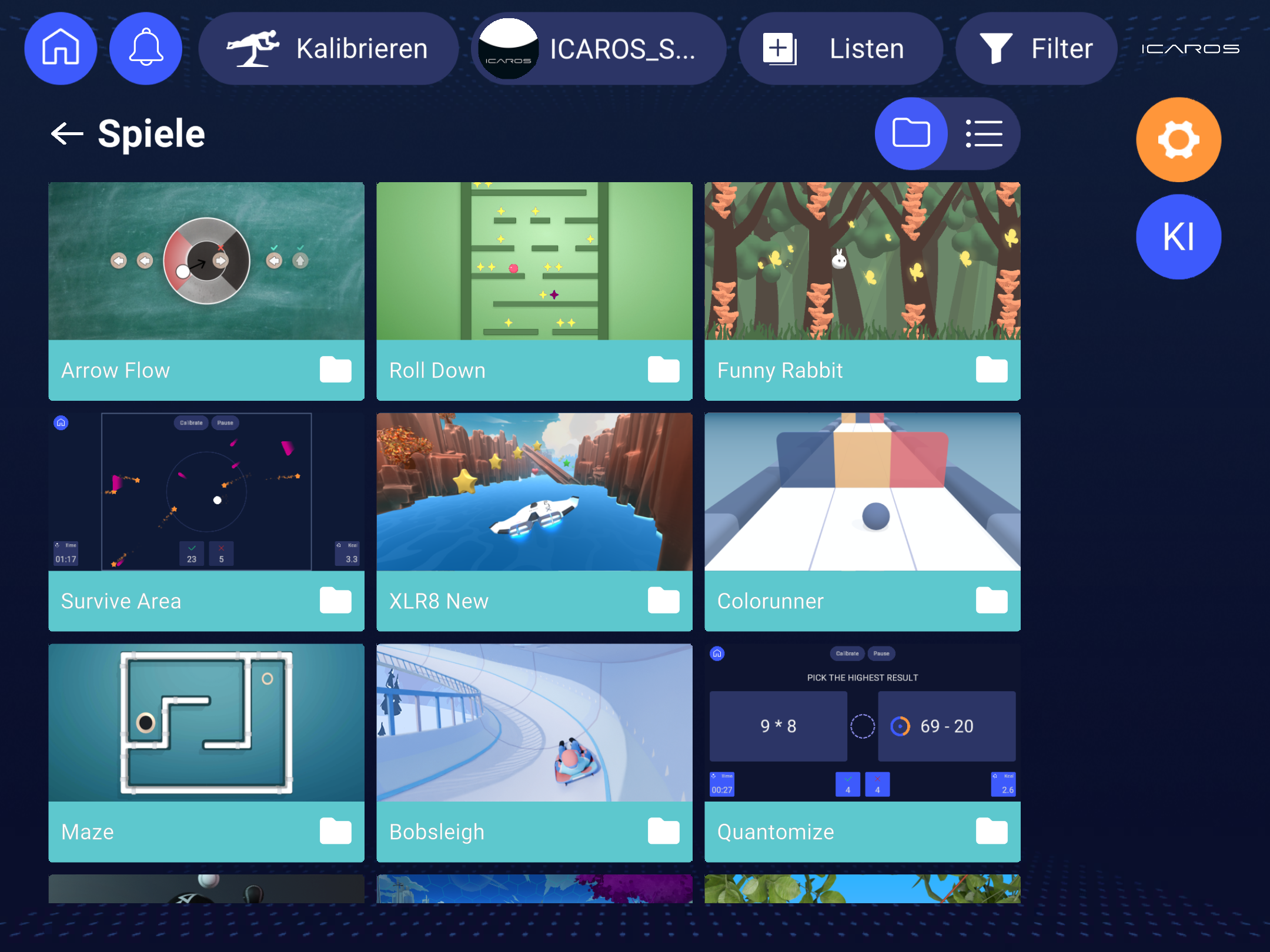 ICAROS App Screenshot 8